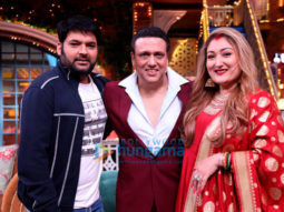 Photos: Govinda and Sunita Ahuja snapped on the sets of The Kapil Sharma Show