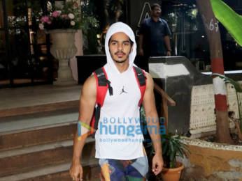 Photos: Janhvi Kapoor and Ishaan Khatter spotted at the gym