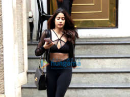Photos: Janhvi Kapoor spotted at Manish Malhotra’s store