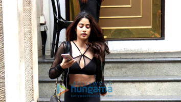 Photos: Janhvi Kapoor spotted at Manish Malhotra’s store