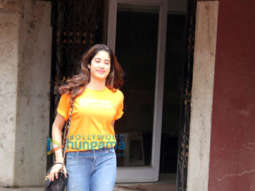 Photos: Janhvi Kapoor spotted at the Pilates gym
