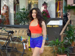 Photos: Janhvi Kapoor spotted at the gym