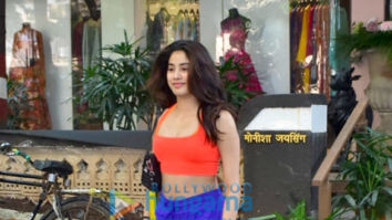 Photos: Janhvi Kapoor spotted at the gym