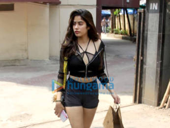 Photos: Janhvi Kapoor and Ishaan Khatter spotted at the gym