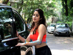 Photos: Janhvi Kapoor spotted at the gym in Bandra