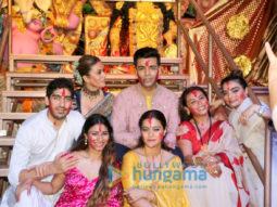 Photos: Kajol, Rani Mukerji, Karan Johar and others snapped at Durga Puja