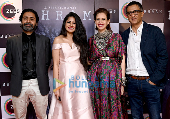 photos kalki koechlin sanjay suri and others grace the premiere of zee5s new show bhram 2