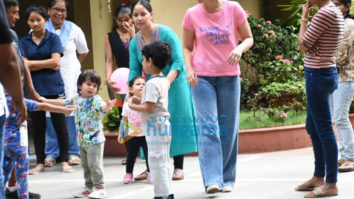 Photos: Kareena Kapoor Khan and Taimur Ali Khan spotted in Bandra