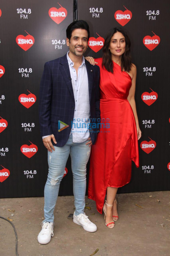 Photos: Kareena Kapoor Khan, Tusshar Kapoor and others spotted at Mehboob Studios in Bandra for Ishq 104.8 FM Photos: Kareena Kapoor Khan, Tusshar Kapoor and others spotted at Mehboob Studios in Bandra for Ishq 104.8 FM