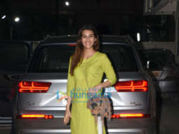 Photos: Kriti Sanon and Aayush Sharma snapped in Juhu