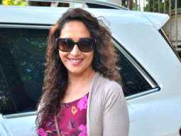 Photos: Madhuri Dixit spotted at Kromakay salon in Juhu