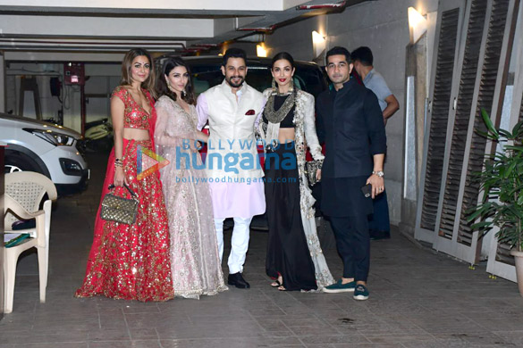Photos: Malaika Arora, Amrita Arora, Kunal Khemu and Soha Ali Khan snapped at Kareena Kapoor Khan’s house for Diwali party