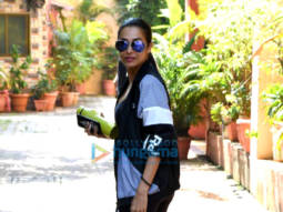 Photos: Malaika Arora snapped at Diva Yoga Studio in Bandra