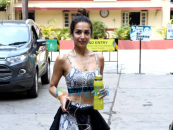 Photos: Malaika Arora spotted at I Think Fitness