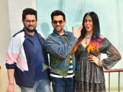 Photos: Neil Nitin Mukesh, Adah Sharma and Naman Nitin Mukesh snapped promoting their film Bypass Road