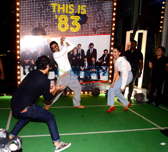 photos ranveer singh deepika padukone and others grace the wrap up party of 83 2