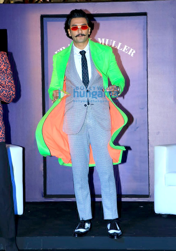 photos ranveer singh snapped at the franck muller brand master of india event 2