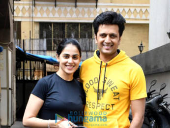 Photos: Riteish Deshmukh and Genelia Dsouza spotted at the gym