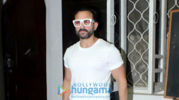 Photos: Saif Ali Khan spotted at Krome studios in Bandra