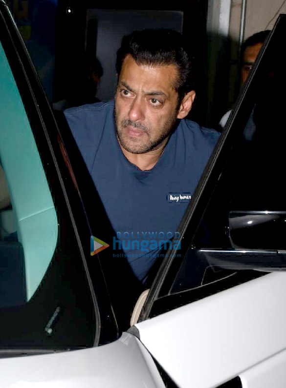 photos salman khan spotted at sohail khans office in bandra 1