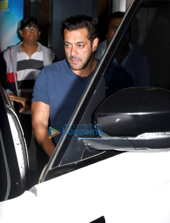 Photos: Salman Khan spotted at Sohail Khan’s office in Bandra