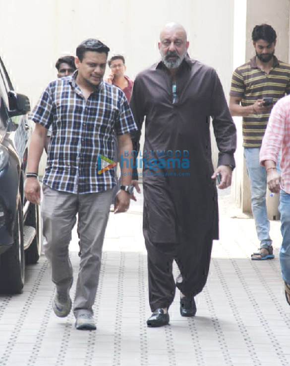 Photos: Sanjay Dutt and Aditya Roy Kapur spotted at Mahesh Bhatt’s office in Khar Photos: Sanjay Dutt and Aditya Roy Kapur spotted at Mahesh Bhatt’s office in Khar