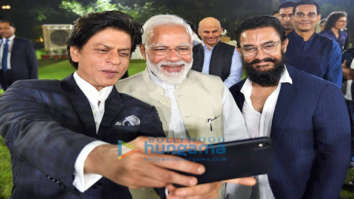 Photos: Shah Rukh Khan, Aamir Khan, Kangana Ranaut, Sonam Kapoor Ahuja and others snapped in Delhi to meet PM Narendra Modi