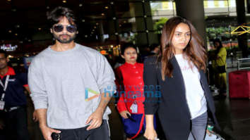 Photos: Shahid Kapoor and Mira Rajput snapped at the airport