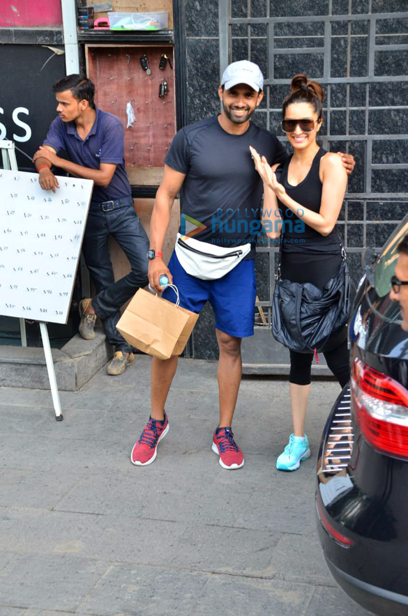 photos shraddha kapoor spotted at the gym in juhu 1