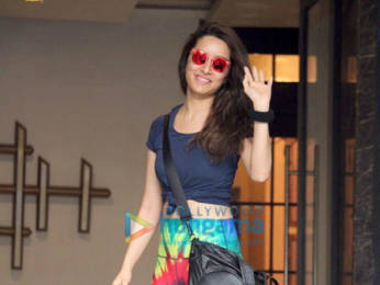 Photos: Shraddha Kapoor spotted at the gym in Juhu