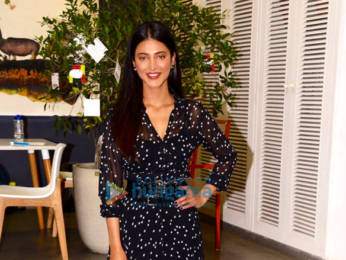 Photos: Shruti Haasan snapped at RPG foundation, an NGO committed towards women empowerment