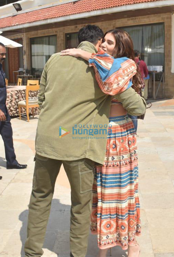 photos sidharth malhotra and tara sutaria snapped promoting their film marjaavaan 5
