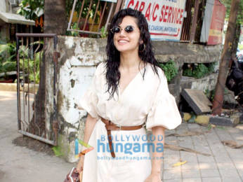 Photos: Taapsee Pannu spotted at Kromakay salon, Juhu