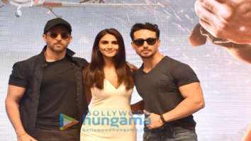 Photos: Tiger Shroff, Hrithik Roshan, Vaani Kapoor and Siddharth Anand snapped during War celebration at YRF Studios