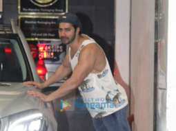 Photos: Varun Dhawan and Arjun Kapoor snapped at the gym