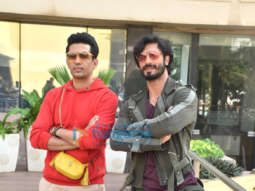 Photos: Vidyut Jammwal and Gulshan Devaiah snapped during Commando 3 promotions