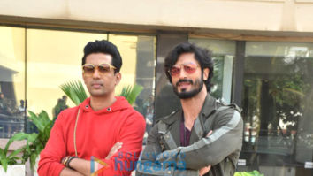 Photos: Vidyut Jammwal and Gulshan Devaiah snapped during Commando 3 promotions
