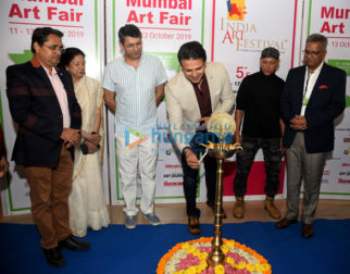 Photos: Vivek Oberoi grace the launch of the Mumbai Art Fair