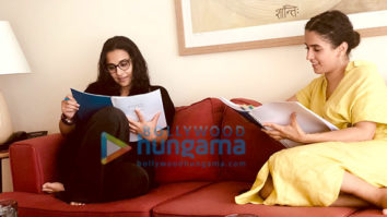 On The Sets From The Movie Shakuntala Devi