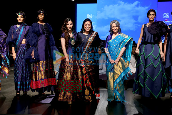 Photos: Soha Ali Khan, Sharmila Tagore and others walks the ramp at the Lotus Makeup India Fashion Week 2019