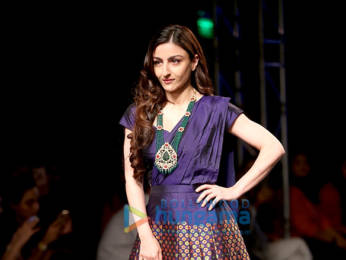 Photos: Soha Ali Khan, Sharmila Tagore and others walks the ramp at the Lotus Makeup India Fashion Week 2019