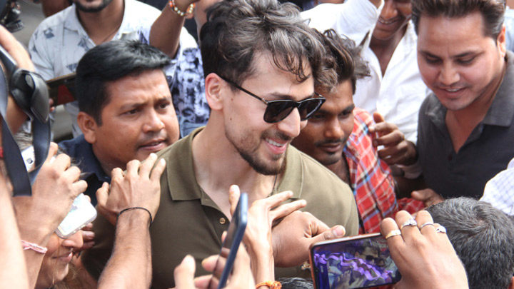 Tiger Shroff spotted promoting ‘War’ at Gaiety Galaxy