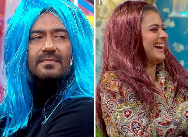 VIDEO: Ajay Devgn and Kajol wear colourful wigs on Maniesh Paul's show Movie Masti