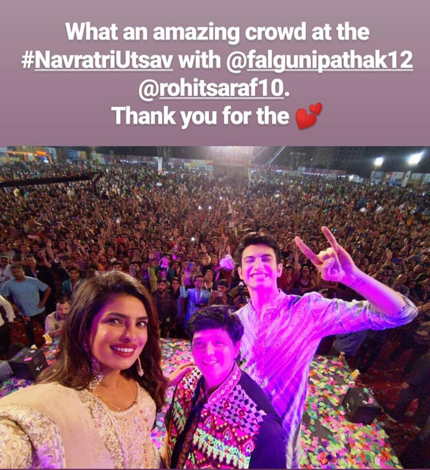 VIDEO: Priyanka Chopra dances to the tunes of 'Chogada' & 'Yaad Piya Ki Aane Lagi' with Falguni Pathak and Rohit Saraf 