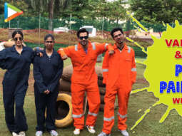 Varun Dhawan Vs Janhvi Kapoor – The Amazing Paintball match with Fans | #FANKINDXVARUN