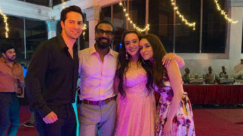 Varun Dhawan and Shraddha Kapoor join Street Dancer 3D director Remo D’souza and wife Lizelle as they renew their wedding vows
