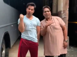 Varun Dhawan takes up Akshay Kumar’s Bala Challenge with choreographer Ganesh Acharya