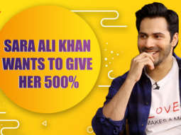 Varun Dhawan:“Sara Ali Khan is very NAUGHTY, Acting karke she keeps telling my dad ki…”| Coolie No.1