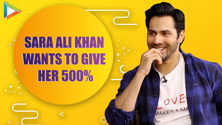 Varun Dhawan:“Sara Ali Khan is very NAUGHTY, Acting karke she keeps telling my dad ki…”| Coolie No.1 Varun Dhawan:“Sara Ali Khan is very NAUGHTY, Acting karke she keeps telling my dad ki…”| Coolie No.1