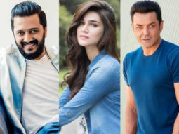 Watch: Housefull 4 cast Riteish Deshmukh, Bobby Deol and Kriti Sanon discuss their box-office expectations